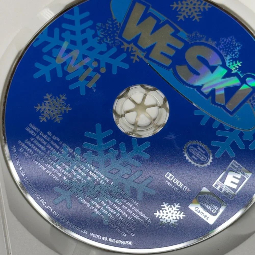We Ski Nintendo Wii Bandai‎ Namco 2008 Balance Board Compatible CIB RVL-RSOE